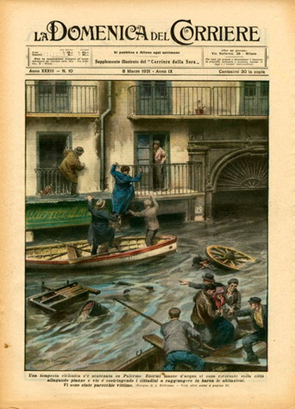 Alluvione-copertina-Domenica-del-Corriere