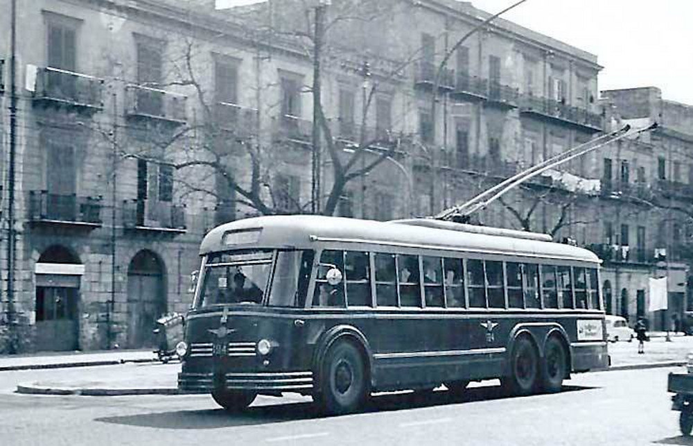 Il filobus a Palermo