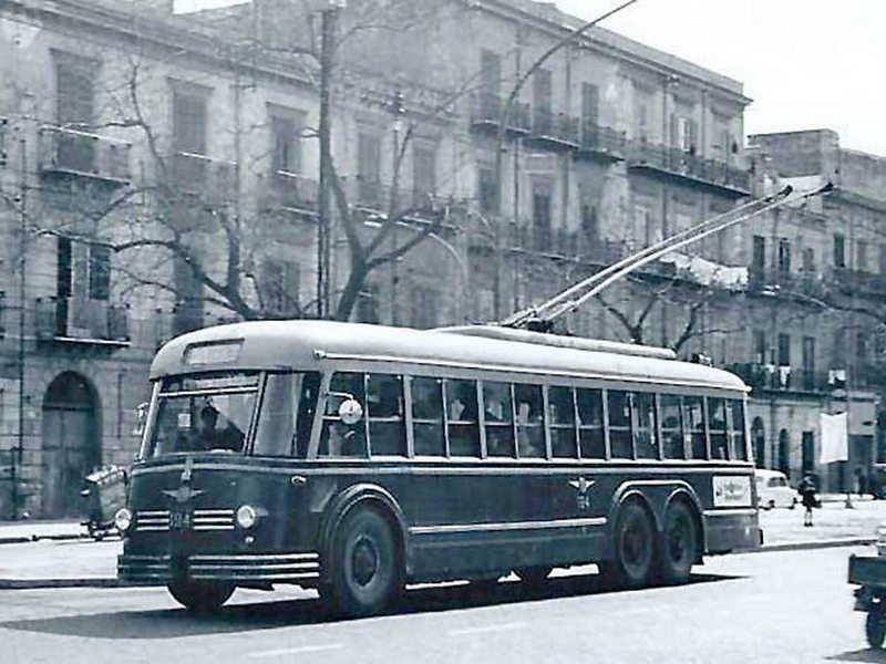 Filobus a Palermo - 1950