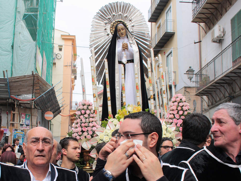 La processione dei Cocchieri il venerdì Santo - Palermo, aprile 2011 (© Angelo Trapani)