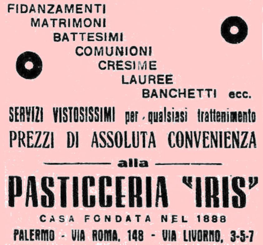Pasticceria Iris di Antonino Lo Verso - locandina